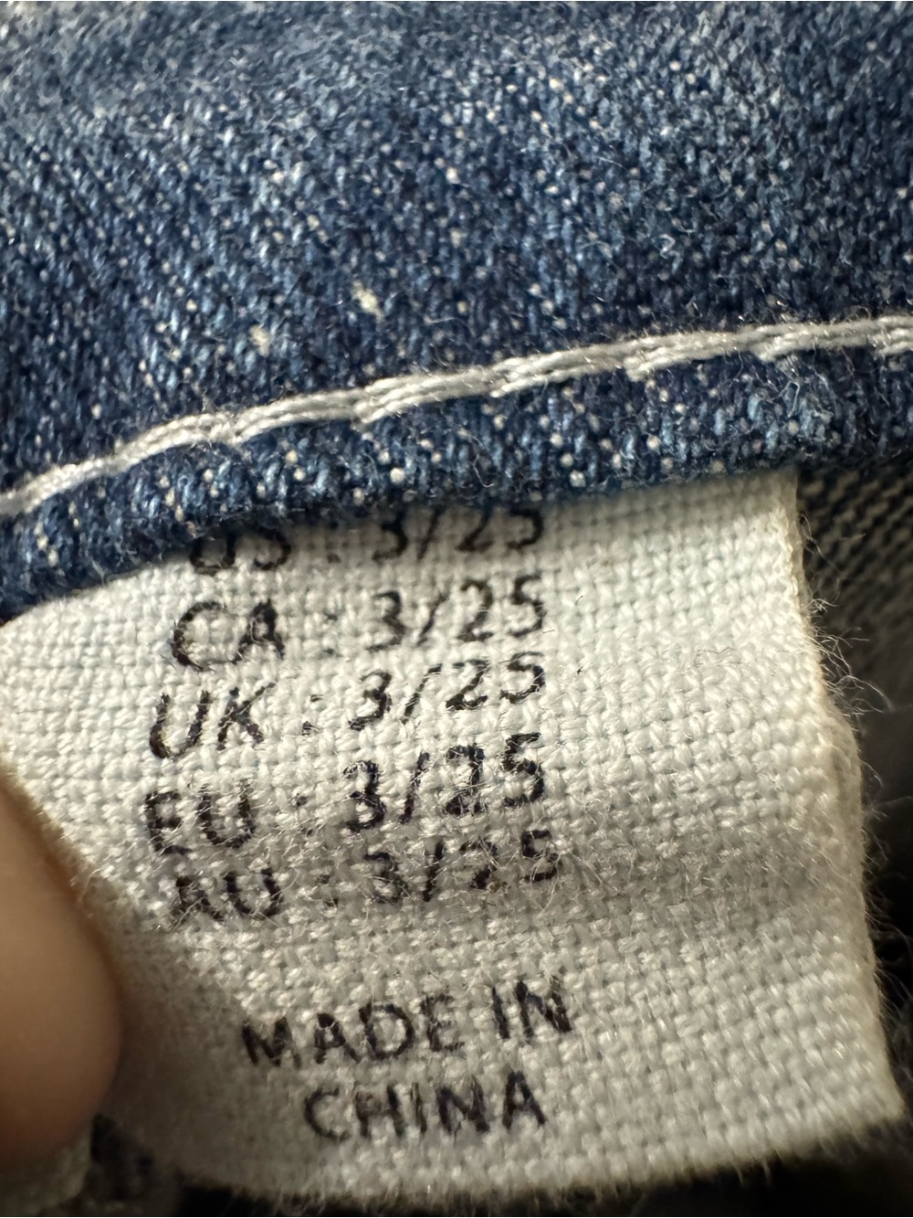 Happily Grey Blue Denim Front-Slit Maxi Skirt Size 3/25 - Picture 8 of 9